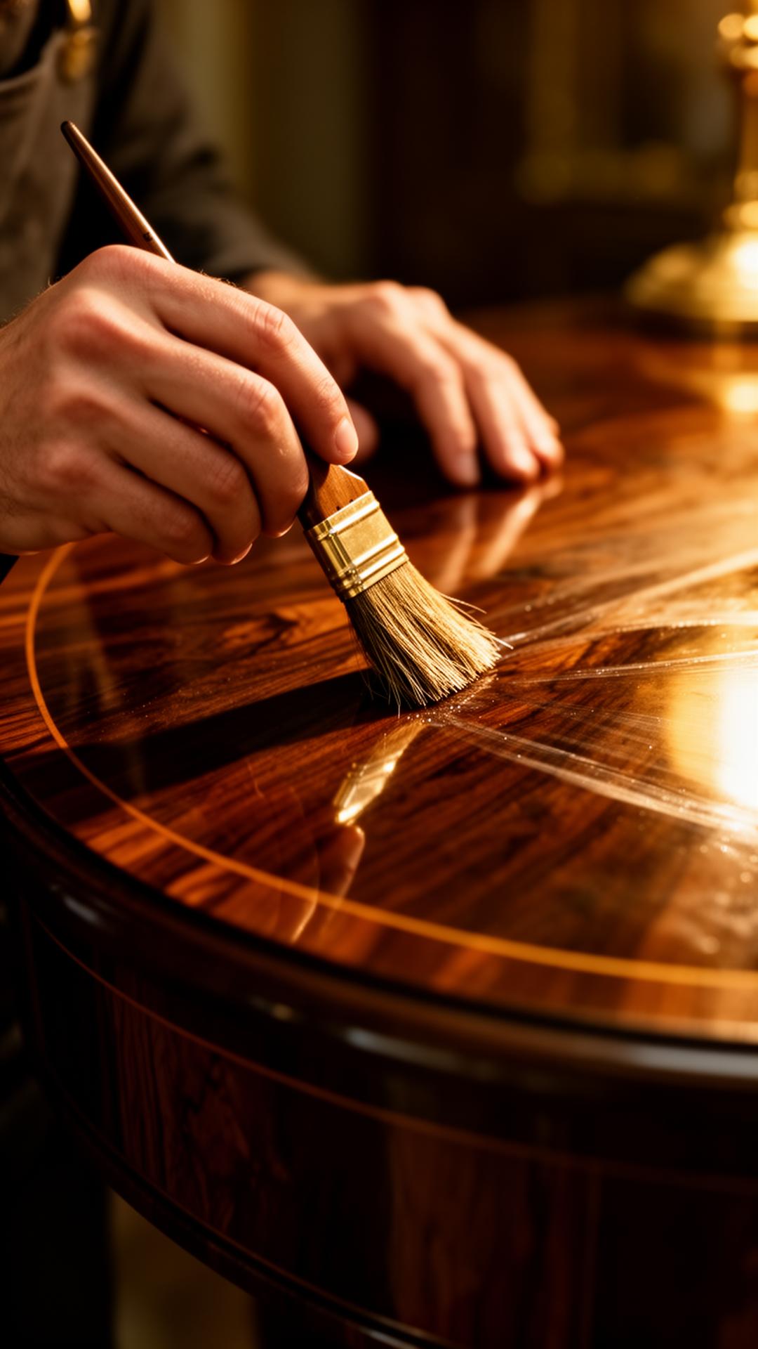 Fine Wood Restoration by OnboArt in yacht and villa interiors