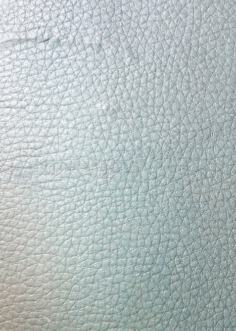 Leather restored with cracks invisibly repaired